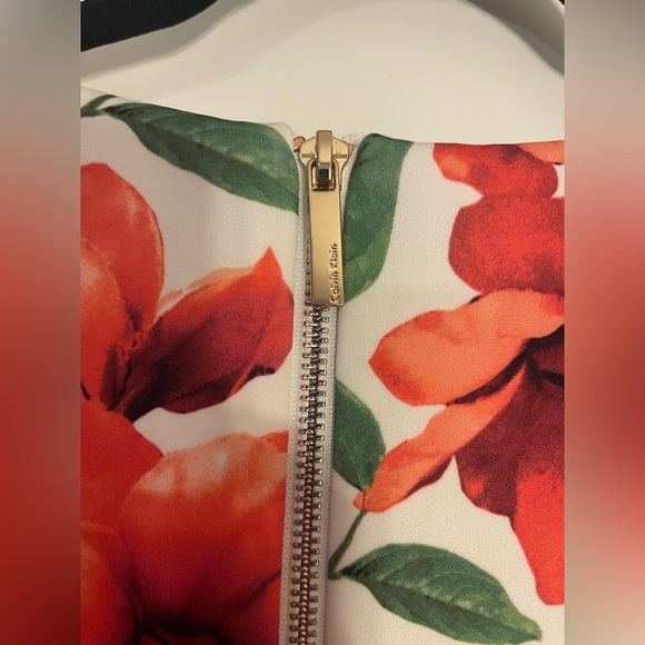 Calvin Klein Floral Dress Size 12 - Picture 6 of 6